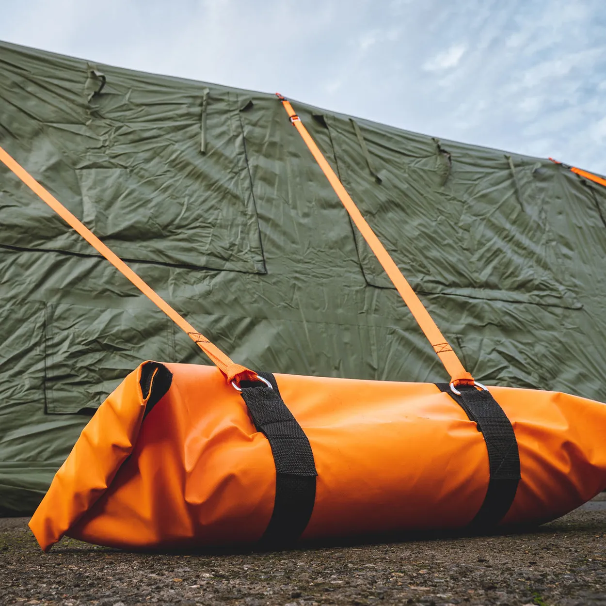 Sandbag Anchor - Deployed Logix